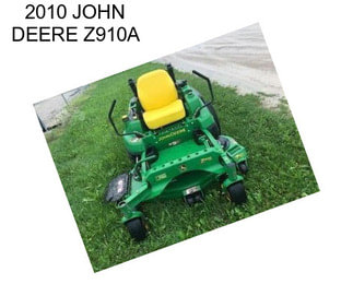 2010 JOHN DEERE Z910A