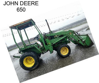 JOHN DEERE 650