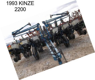 1993 KINZE 2200