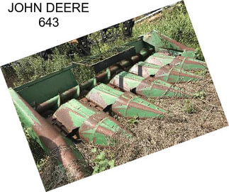 JOHN DEERE 643