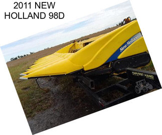 2011 NEW HOLLAND 98D