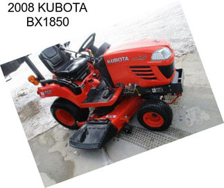 2008 KUBOTA BX1850