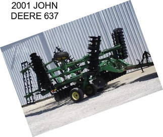 2001 JOHN DEERE 637