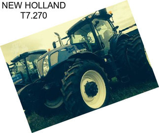 NEW HOLLAND T7.270