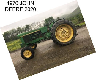 1970 JOHN DEERE 2020
