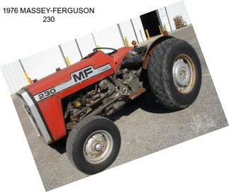 1976 MASSEY-FERGUSON 230