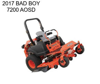 2017 BAD BOY 7200 AOSD