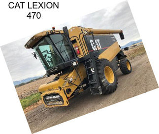 CAT LEXION 470