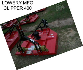 LOWERY MFG CLIPPER 400