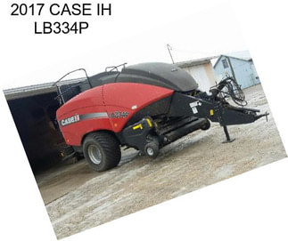 2017 CASE IH LB334P