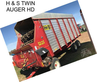 H & S TWIN AUGER HD