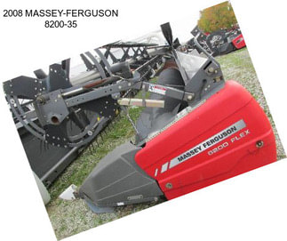 2008 MASSEY-FERGUSON 8200-35