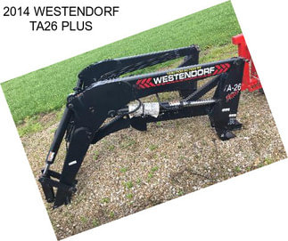 2014 WESTENDORF TA26 PLUS