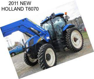 2011 NEW HOLLAND T6070