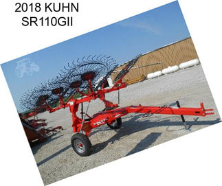 2018 KUHN SR110GII