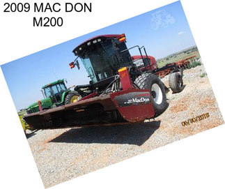 2009 MAC DON M200