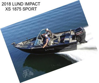 2018 LUND IMPACT XS 1875 SPORT