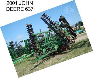 2001 JOHN DEERE 637