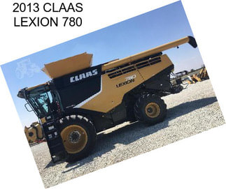 2013 CLAAS LEXION 780