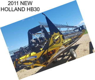 2011 NEW HOLLAND HB30