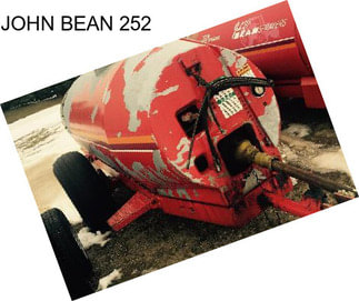 JOHN BEAN 252