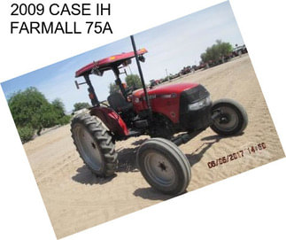 2009 CASE IH FARMALL 75A