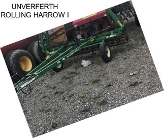 UNVERFERTH ROLLING HARROW I