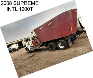 2008 SUPREME INTL 1200T