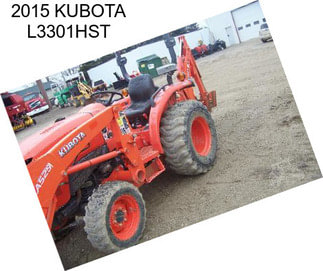 2015 KUBOTA L3301HST