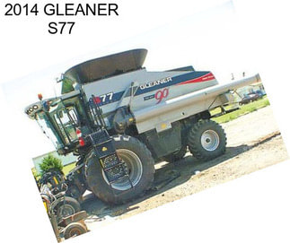 2014 GLEANER S77