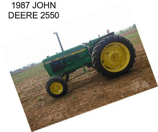 1987 JOHN DEERE 2550