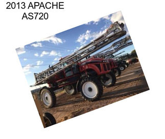 2013 APACHE AS720