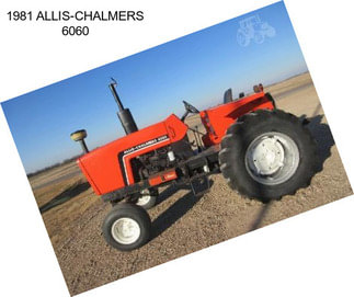 1981 ALLIS-CHALMERS 6060