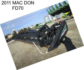 2011 MAC DON FD70