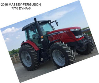 2016 MASSEY-FERGUSON 7716 DYNA-6