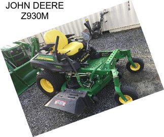 JOHN DEERE Z930M