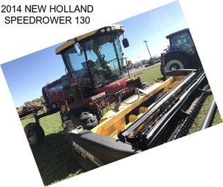 2014 NEW HOLLAND SPEEDROWER 130