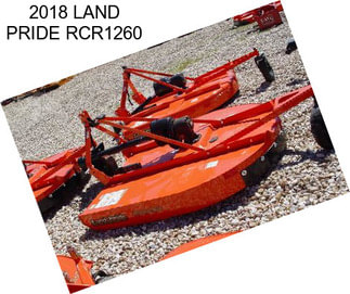 2018 LAND PRIDE RCR1260