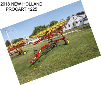 2018 NEW HOLLAND PROCART 1225