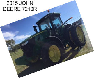 2015 JOHN DEERE 7210R