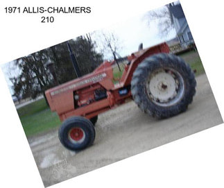 1971 ALLIS-CHALMERS 210