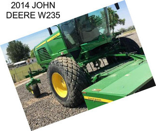 2014 JOHN DEERE W235