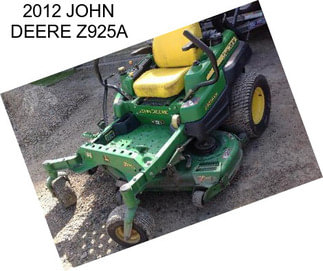 2012 JOHN DEERE Z925A