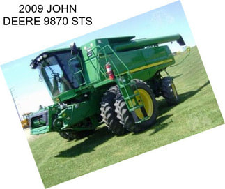 2009 JOHN DEERE 9870 STS