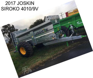 2017 JOSKIN SIROKO 4010/9V