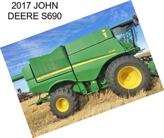 2017 JOHN DEERE S690