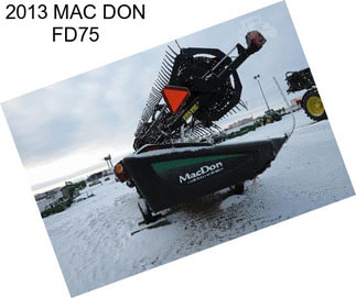 2013 MAC DON FD75