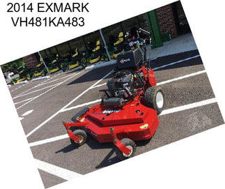 2014 EXMARK VH481KA483