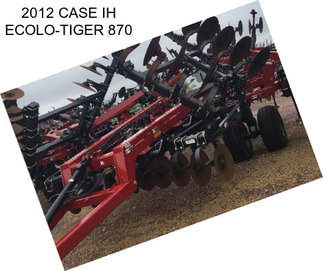 2012 CASE IH ECOLO-TIGER 870