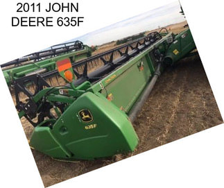 2011 JOHN DEERE 635F